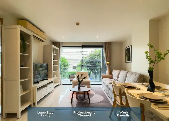 Vibe Sukhumvit 61 L Ultra Wifi L Walk To Bts Thonglor Or Ekkamai Apartamento Bangkok